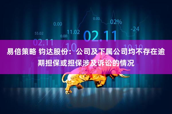 易倍策略 钧达股份：公司及下属公司均不存在逾期担保或担保涉及诉讼的情况